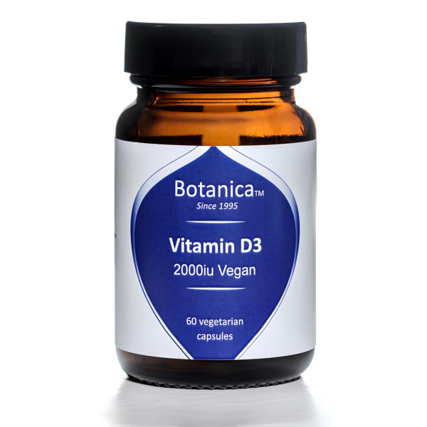 Botanica | Βιταμίνη D3 vegan | 2000IU | 60 veg. caps