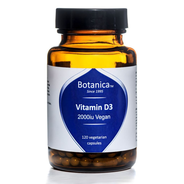 Botanica | Βιταμίνη D3 vegan | 2000IU | 120 veg. caps