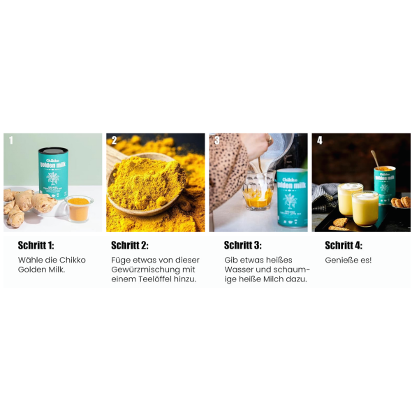 Botanica | Organic Latte Κουρκουμά | Chikko Golden Milk | 110gr