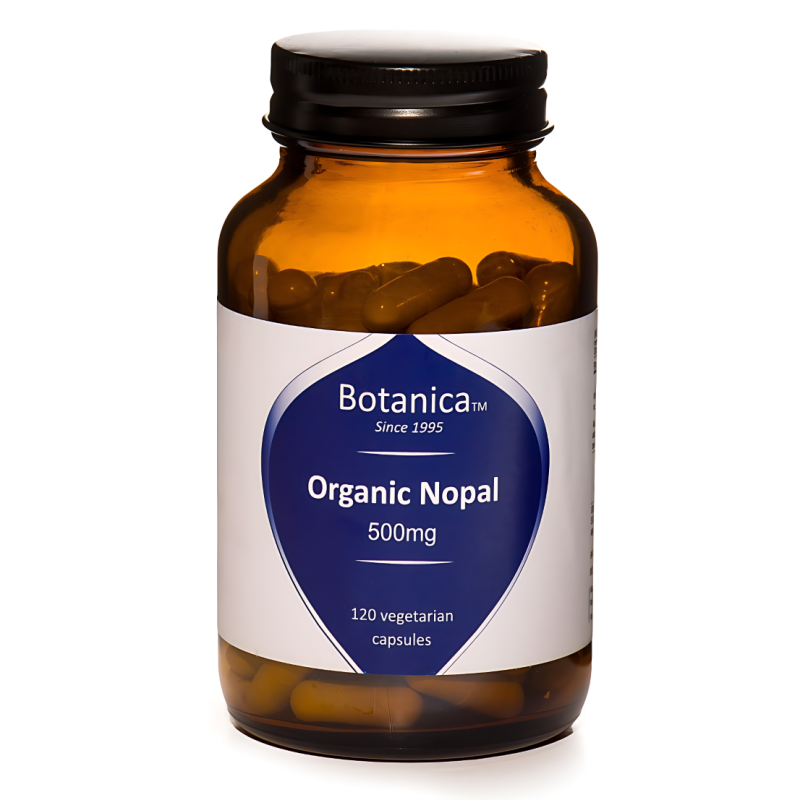 Botanica | Βιολογική Φραγκοσυκιά Nopal | 120 veg. caps Botanica | Βιολογική Φραγκοσυκιά Nopal | 120 veg. caps