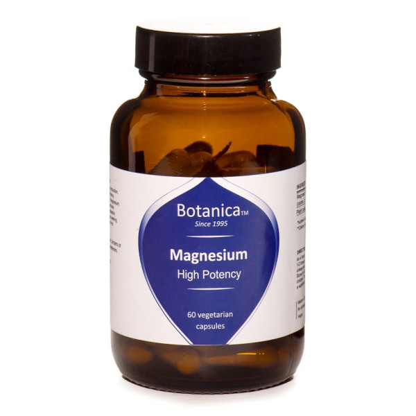 Botanica | Yψηλής ισχύος Μαγνήσιο | 60 veg. caps