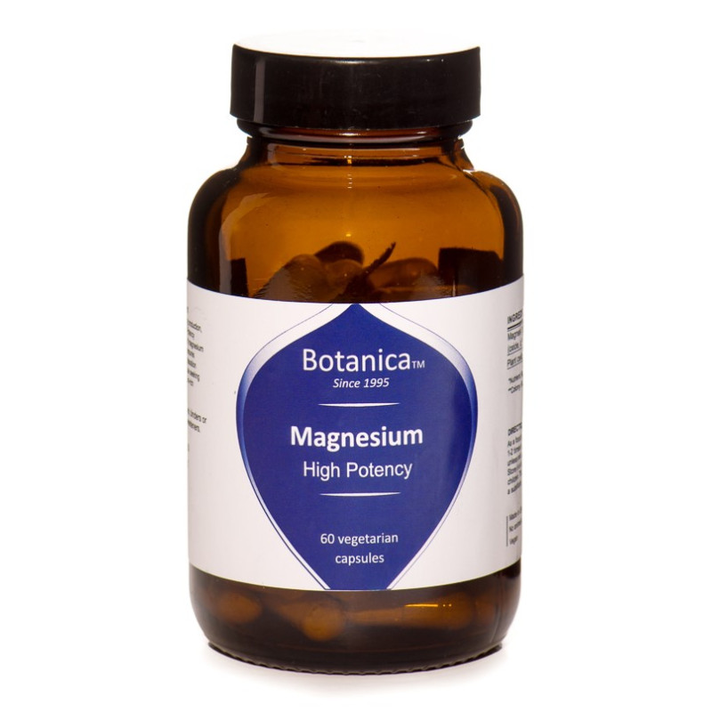 Botanica | Yψηλής ισχύος Μαγνήσιο | 60 veg. caps