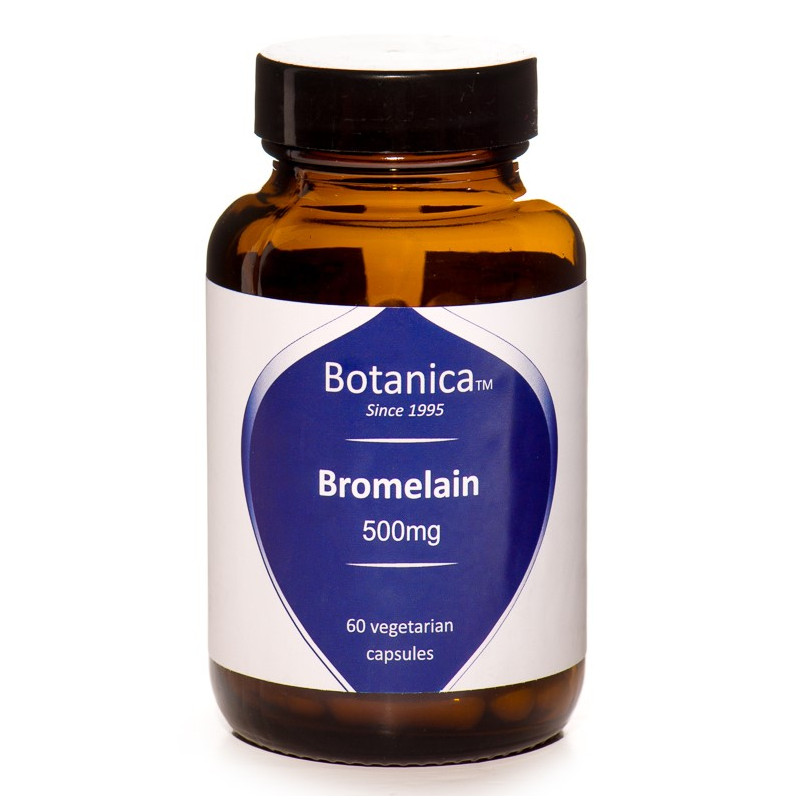 Botanica | Βρομελίνη | 500mg | 60 veg. caps Botanica | Βρομελίνη | 500mg | 60 veg. caps