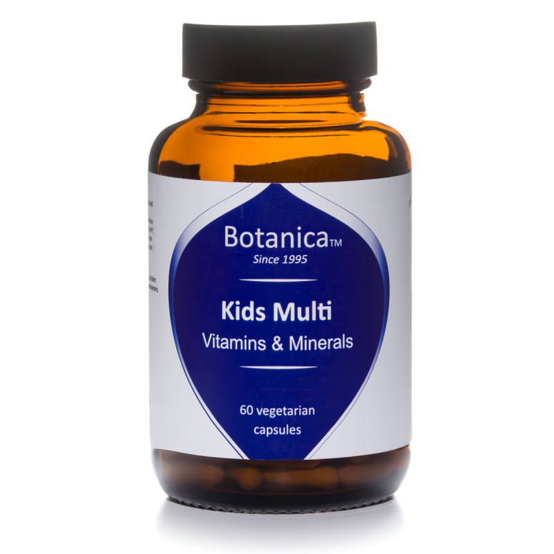 Botanica | Kids Multivitamin & Mineral Complex | 60 veg. caps Botanica | Kids Multivitamin & Mineral Complex | 60 veg. caps