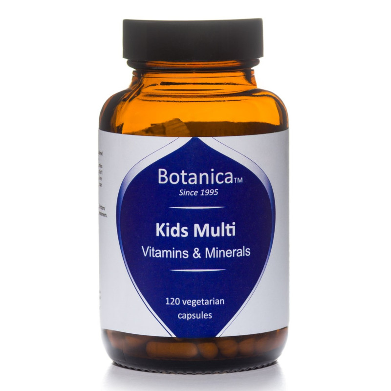 Botanica | Kids Multivitamin & Mineral Complex | 120 veg. caps