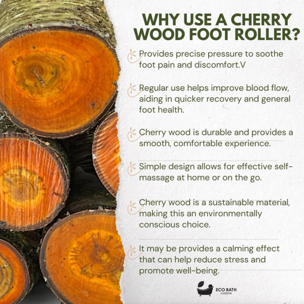 Eco Bath London | Ρεφλεξολογικός κύλινδρος Μασάζ ποδιών