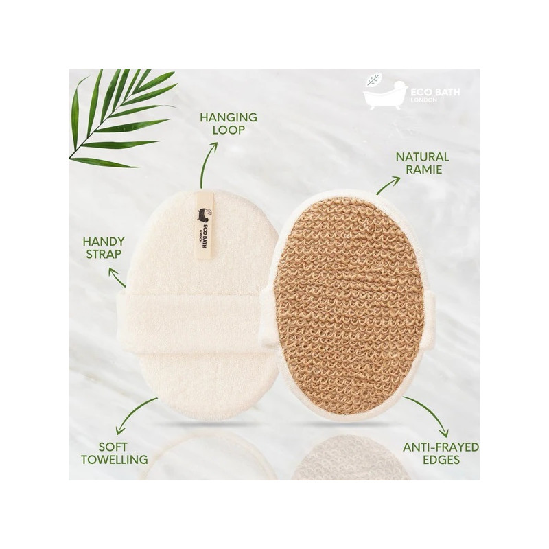 Eco Bath London | Σφουγράρι Σώματος από Φυσικό Ράμι Eco Bath London | Σφουγράρι Σώματος από Φυσικό Ράμι